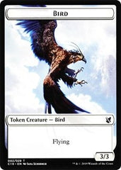 Bird (002) // Sculpture Double-Sided Token [Commander 2019 Tokens] | Good Games Cannington