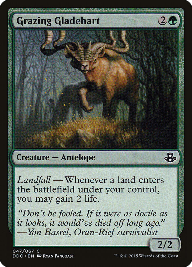 Grazing Gladehart [Duel Decks: Elspeth vs. Kiora] | Good Games Cannington