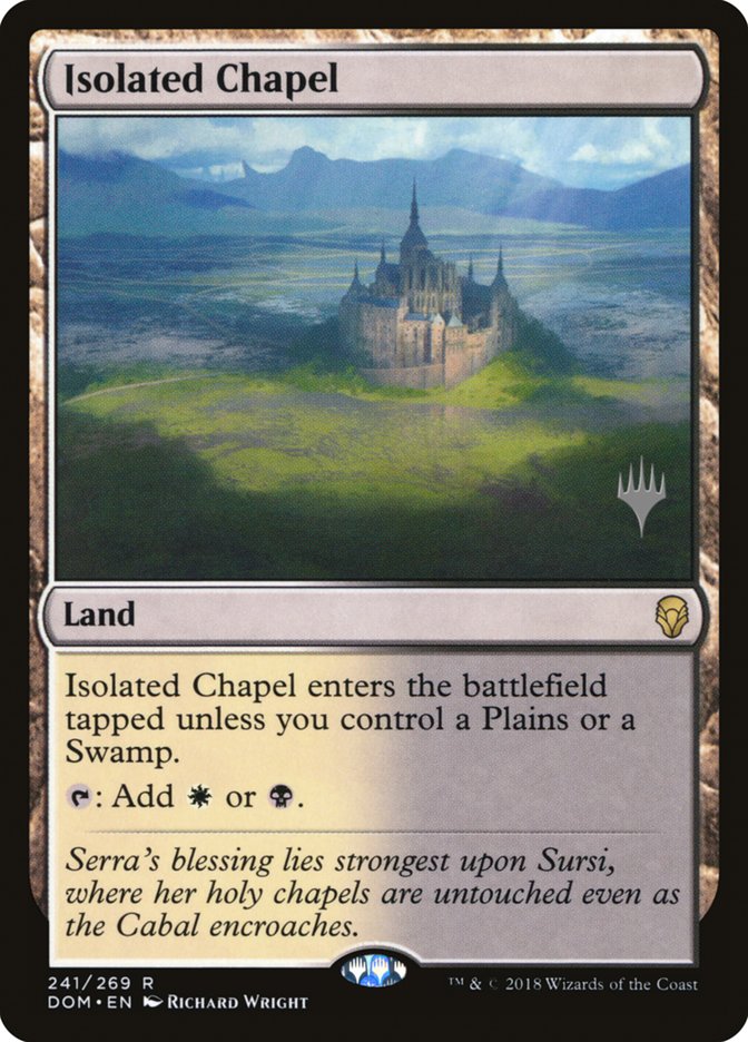 Isolated Chapel (Promo Pack) [Dominaria Promos] | Good Games Cannington