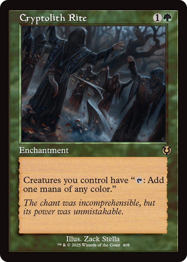Cryptolith Rite (Retro Frame) [Innistrad Remastered] | Good Games Cannington