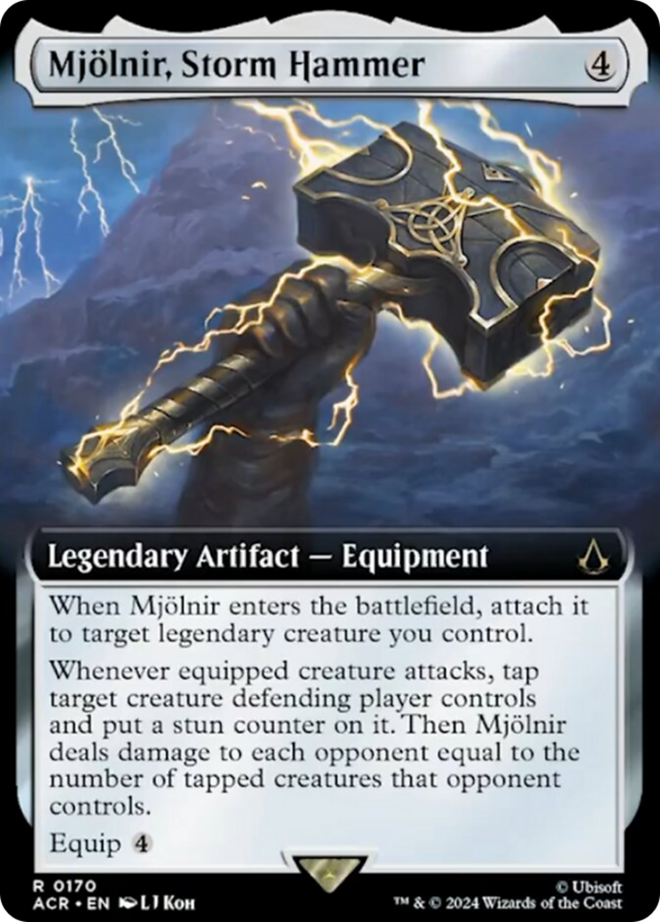 Mjolnir, Storm Hammer (Extended Art) [Assassin's Creed] | Good Games Cannington