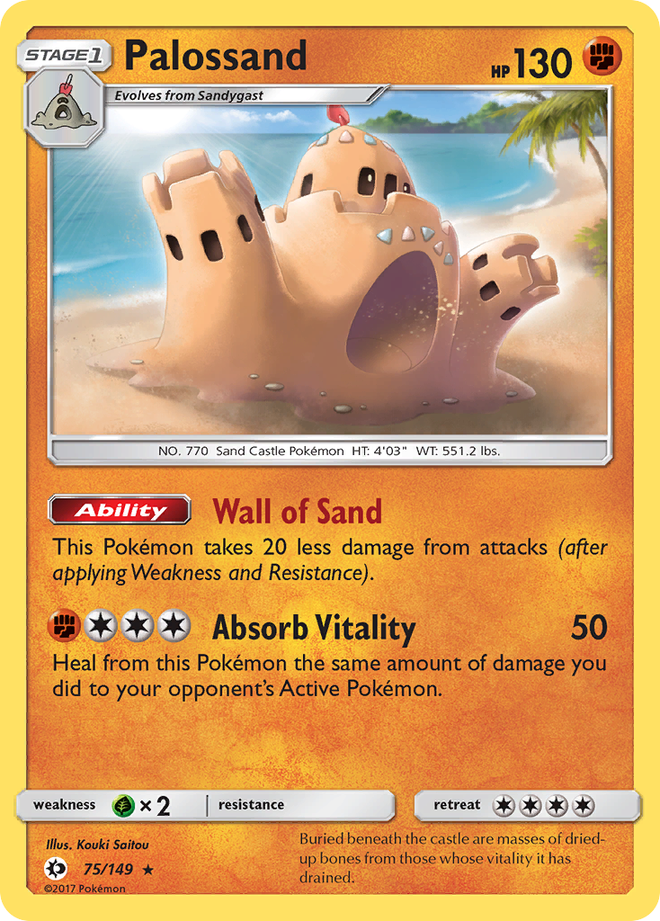 Palossand (75/149) [Sun & Moon: Base Set] | Good Games Cannington