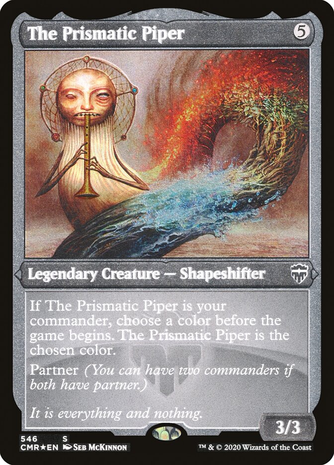 The Prismatic Piper (Etched) [Commander Legends] | Good Games Cannington