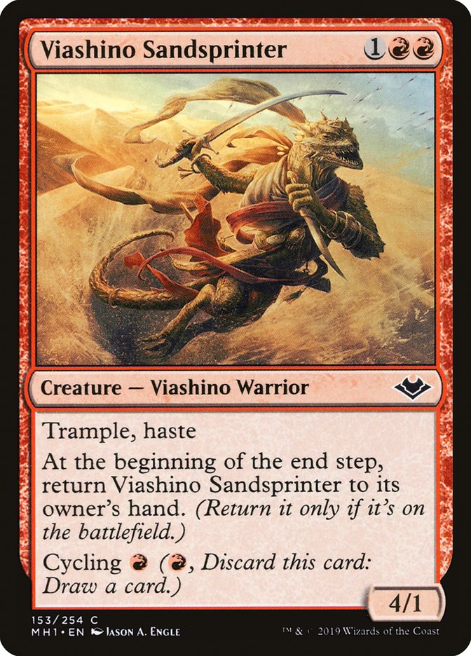 Viashino Sandsprinter [Modern Horizons] | Good Games Cannington