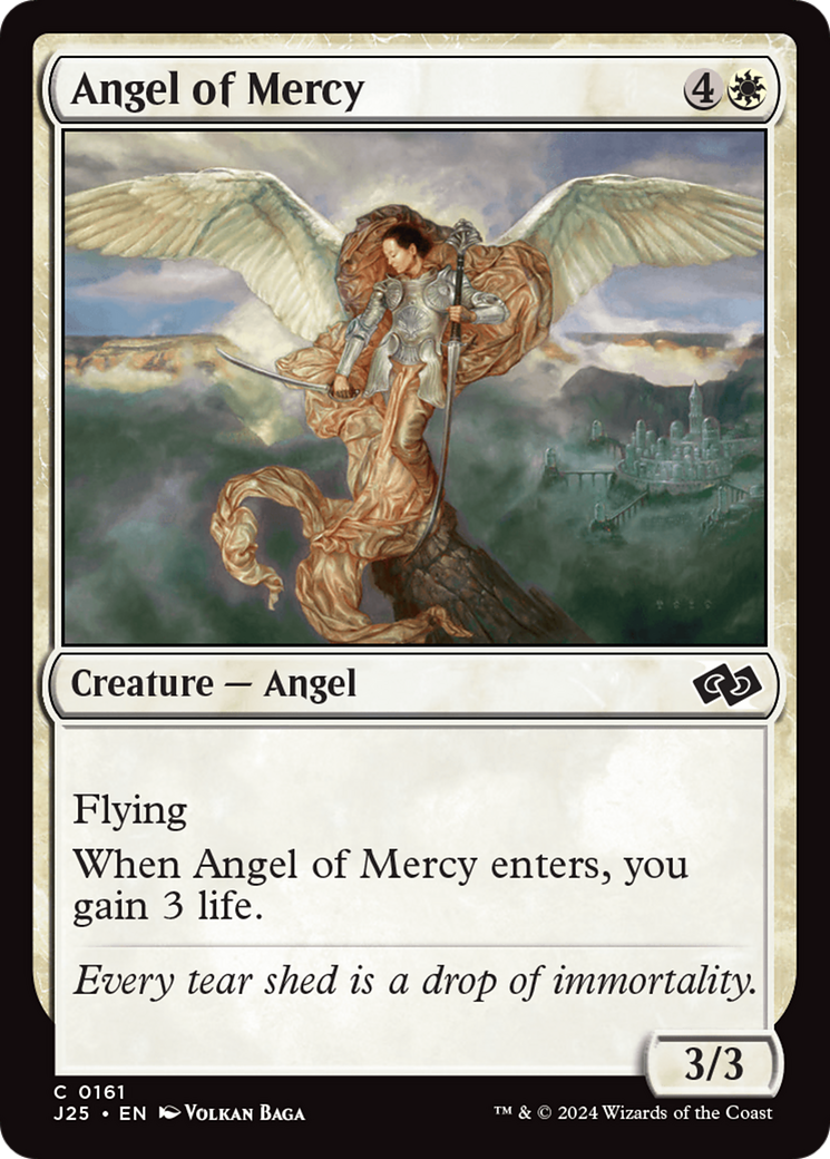 Angel of Mercy [Foundations Jumpstart] | Good Games Cannington