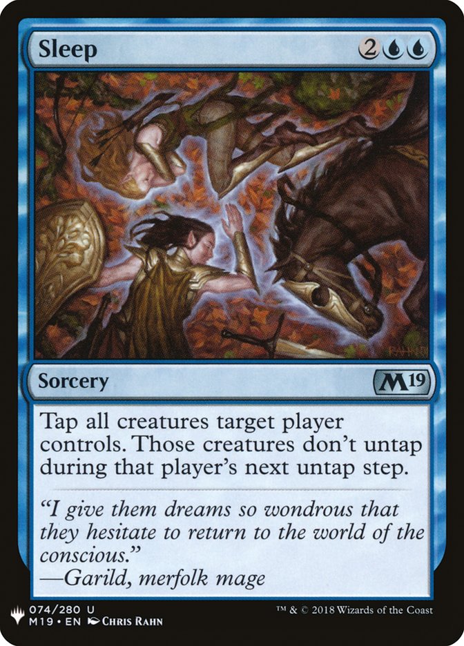 Sleep [Mystery Booster] | Good Games Cannington