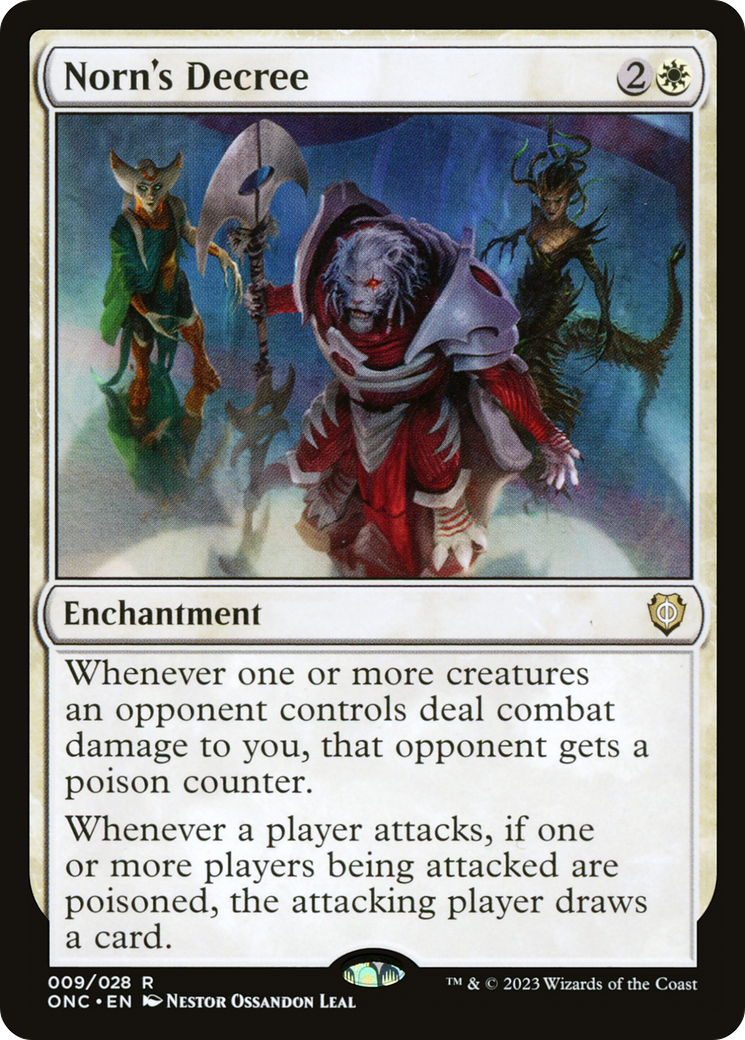 Norn's Decree [Phyrexia: All Will Be One Commander] | Good Games Cannington