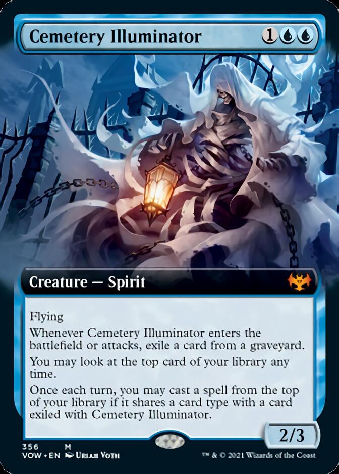 Cemetery Illuminator (Extended Art) [Innistrad: Crimson Vow] | Good Games Cannington