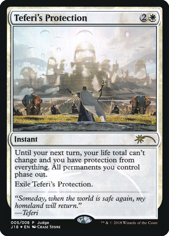 Teferi's Protection [Judge Gift Cards 2018] | Good Games Cannington
