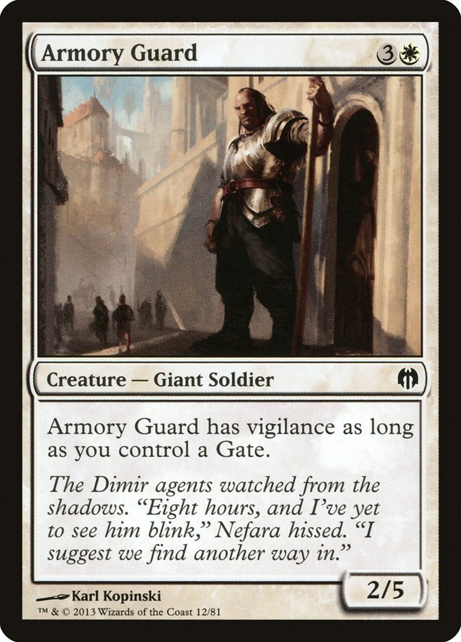 Armory Guard [Duel Decks: Heroes vs. Monsters] | Good Games Cannington