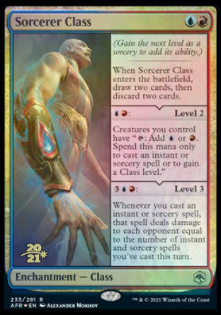Sorcerer Class [Dungeons & Dragons: Adventures in the Forgotten Realms Prerelease Promos] | Good Games Cannington