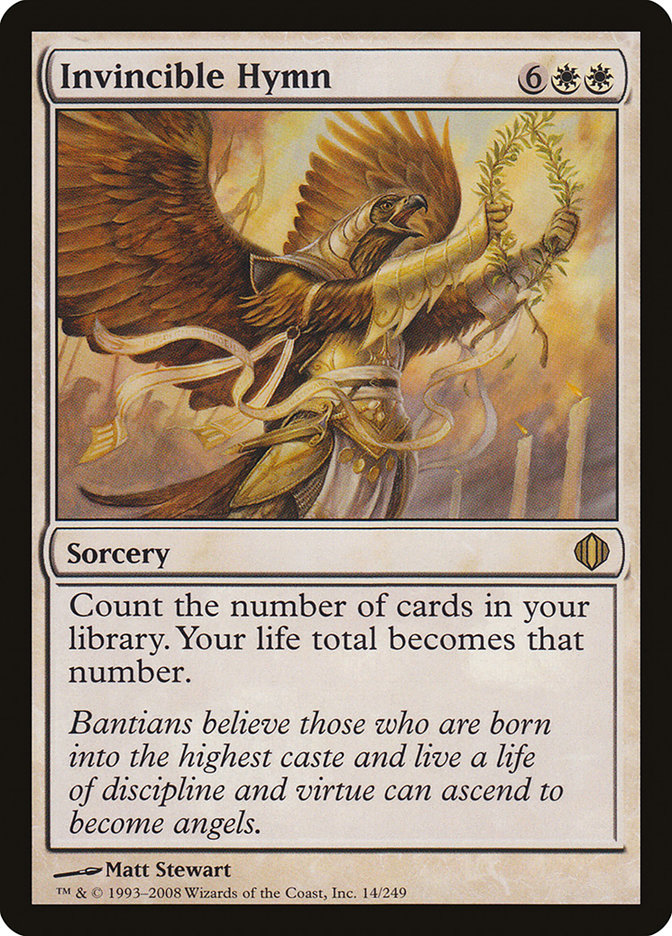 Invincible Hymn 14 (Shards of Alara)  | Good Games Cannington