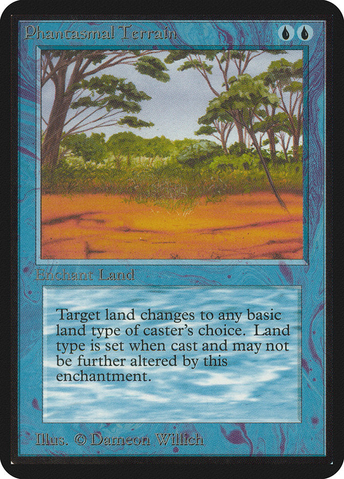 Phantasmal Terrain [Alpha Edition] | Good Games Cannington