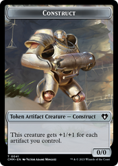 Thopter // Construct (41) Double-Sided Token [Commander Masters Tokens] | Good Games Cannington