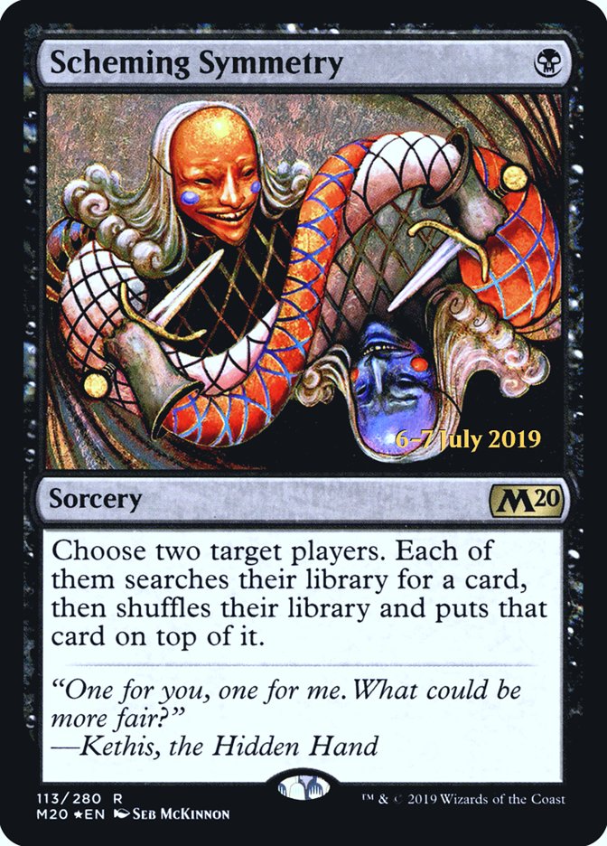Scheming Symmetry [Core Set 2020 Prerelease Promos] | Good Games Cannington