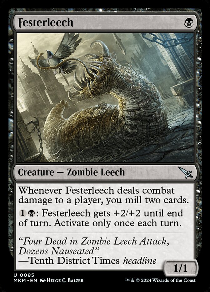 Festerleech 85/286 (Murders at Karlov Manor)  - Foil | Good Games Cannington