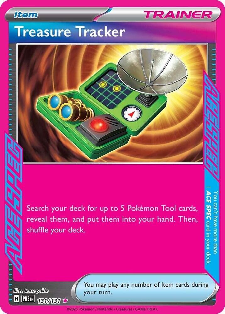 Treasure Tracker (131/131) [Scarlet & Violet: Prismatic Evolutions] | Good Games Cannington