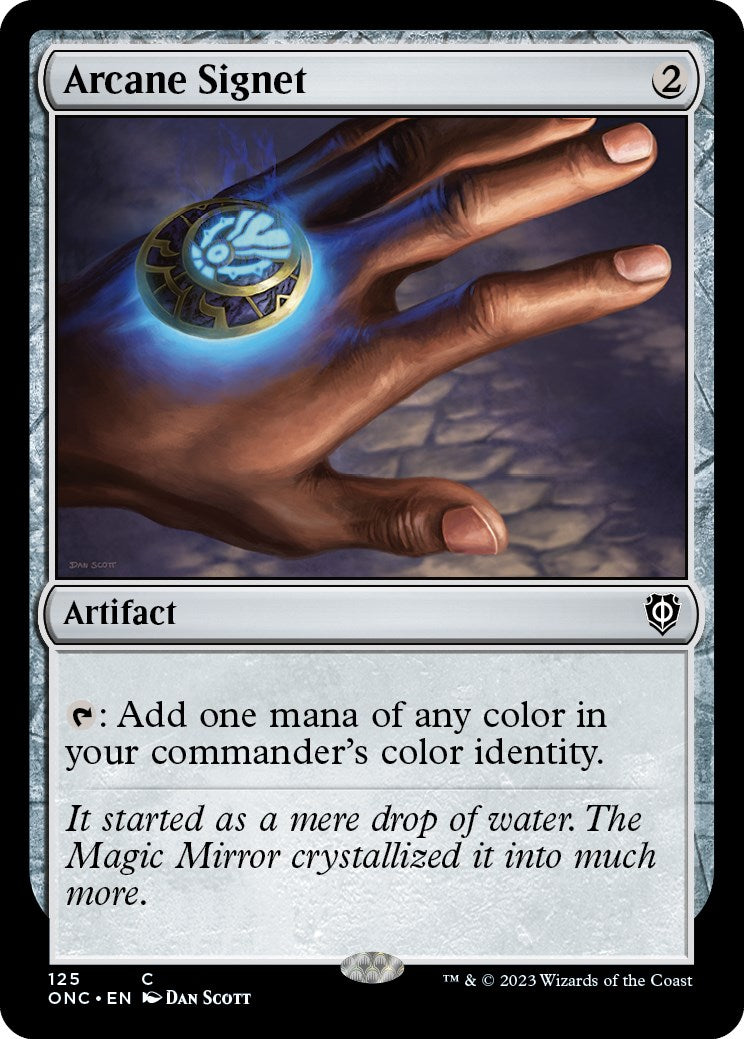 Arcane Signet [Phyrexia: All Will Be One Commander] | Good Games Cannington