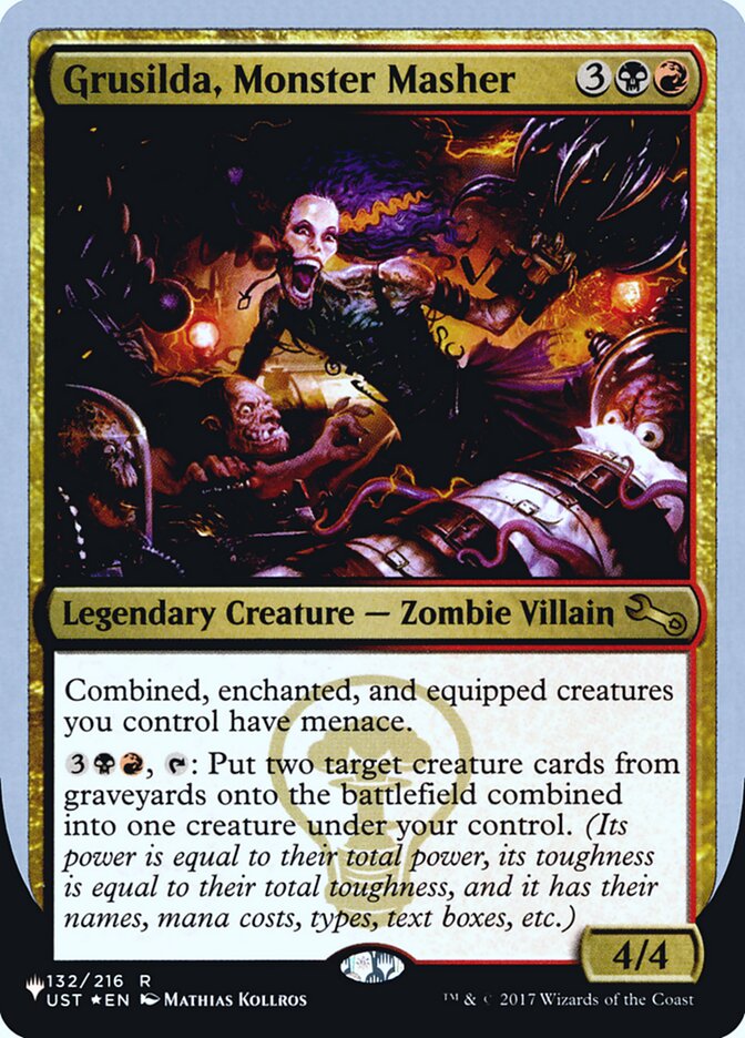 Grusilda, Monster Masher (Unfinity Foil Edition) [The List] | Good Games Cannington