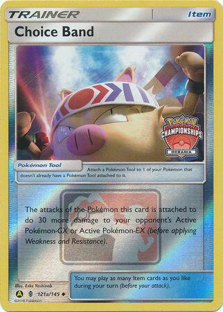 Choice Band 121a 145 Oceania Championships 121a/145 (League & Championship Cards)  - Reverse Holofoil | Good Games Cannington