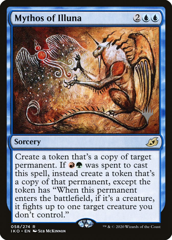 Mythos of Illuna (Promo Pack) [Ikoria: Lair of Behemoths Promos] | Good Games Cannington