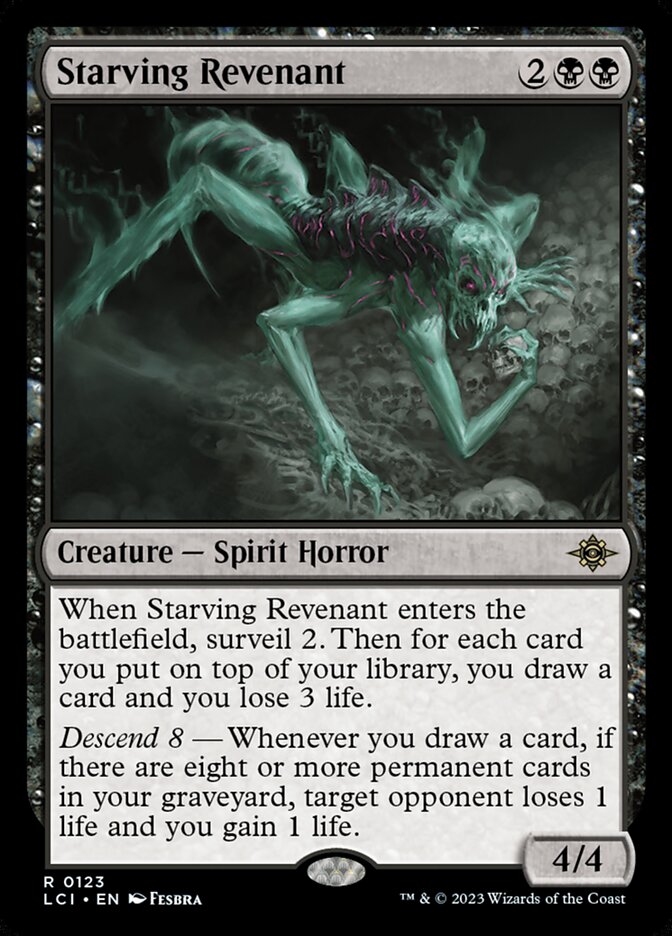 Starving Revenant 123/291 (The Lost Caverns of Ixalan)  | Good Games Cannington
