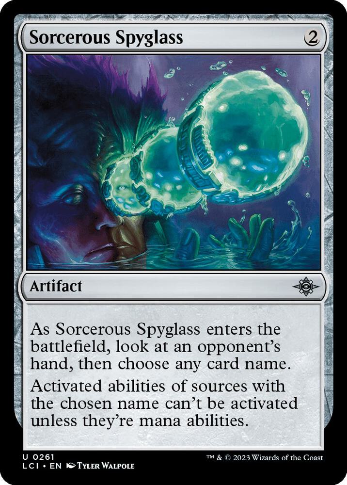 Sorcerous Spyglass 261/291 (The Lost Caverns of Ixalan)  | Good Games Cannington
