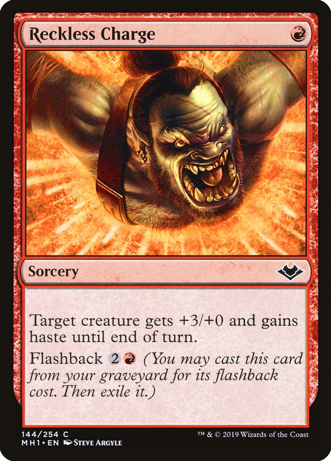 Reckless Charge [Modern Horizons] | Good Games Cannington