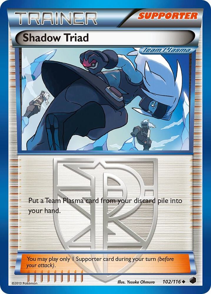 Shadow Triad Team Plasma 102/116 (Plasma Freeze)  | Good Games Cannington
