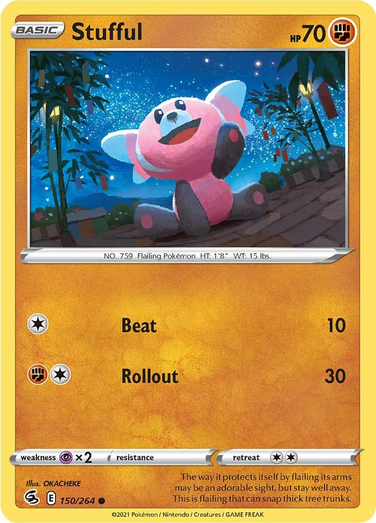 Stufful (150/264) [Sword & Shield: Fusion Strike] | Good Games Cannington