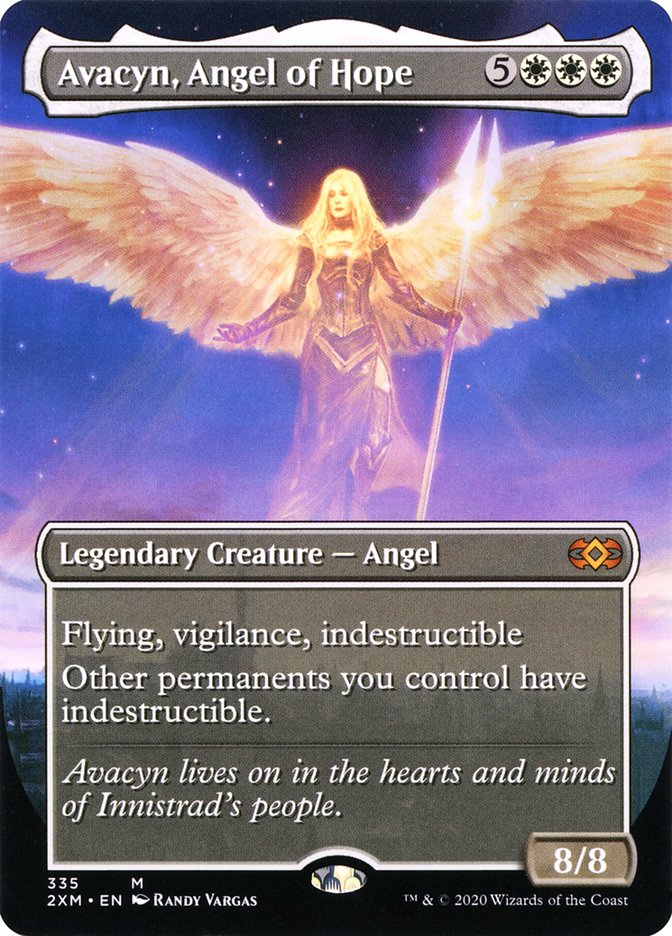 Avacyn, Angel of Hope (Toppers) [Double Masters] | Good Games Cannington