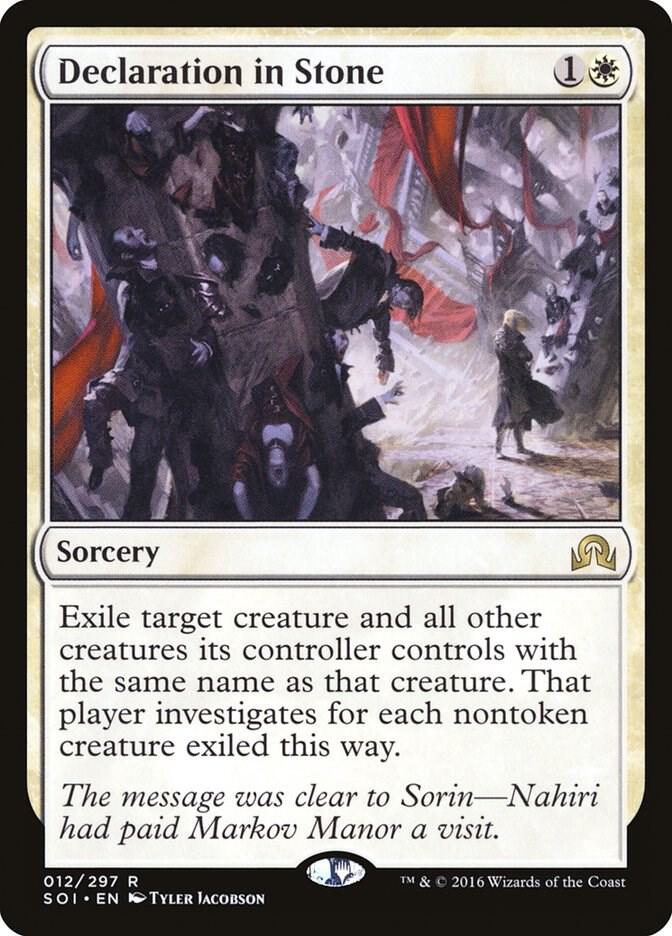 Declaration in Stone 12 (Shadows over Innistrad)  | Good Games Cannington