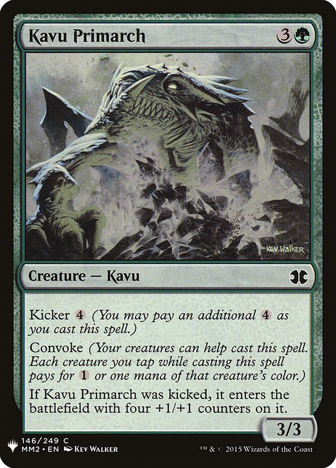 Kavu Primarch [Mystery Booster] | Good Games Cannington