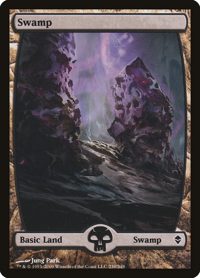 Swamp (239) [Zendikar] | Good Games Cannington