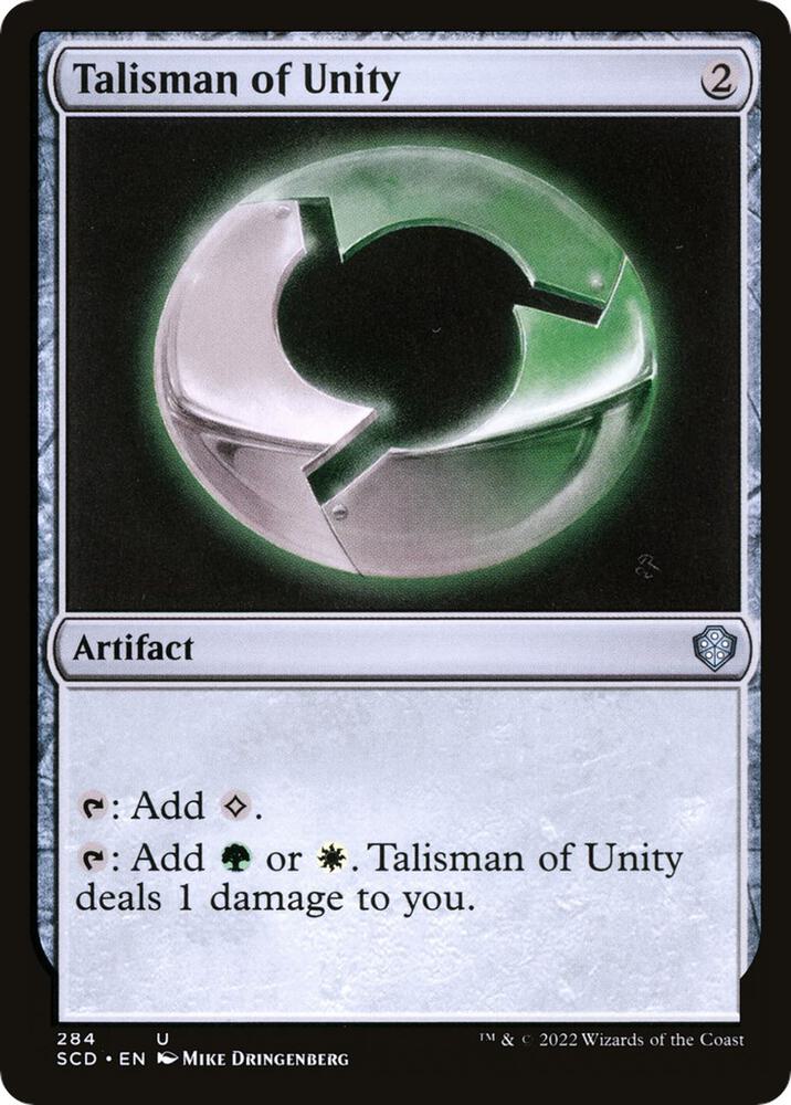 Talisman of Unity 284 (Starter Commander Decks)  | Good Games Cannington