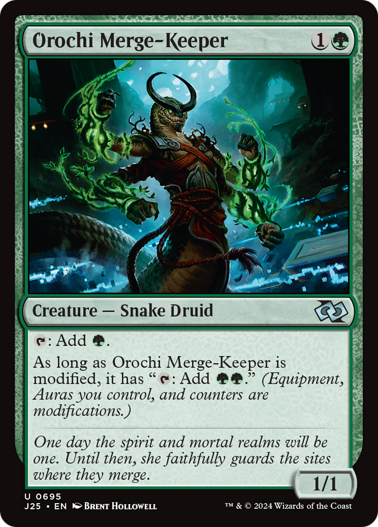 Orochi Merge-Keeper [Foundations Jumpstart] | Good Games Cannington