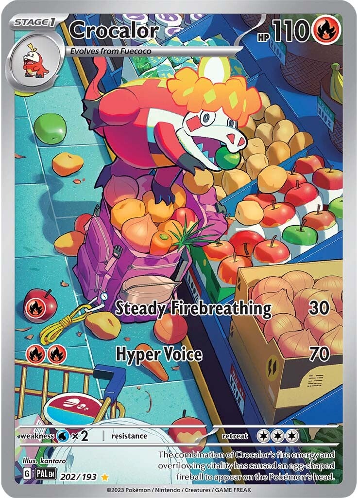 Crocalor (202/193) [Scarlet & Violet: Paldea Evolved] | Good Games Cannington