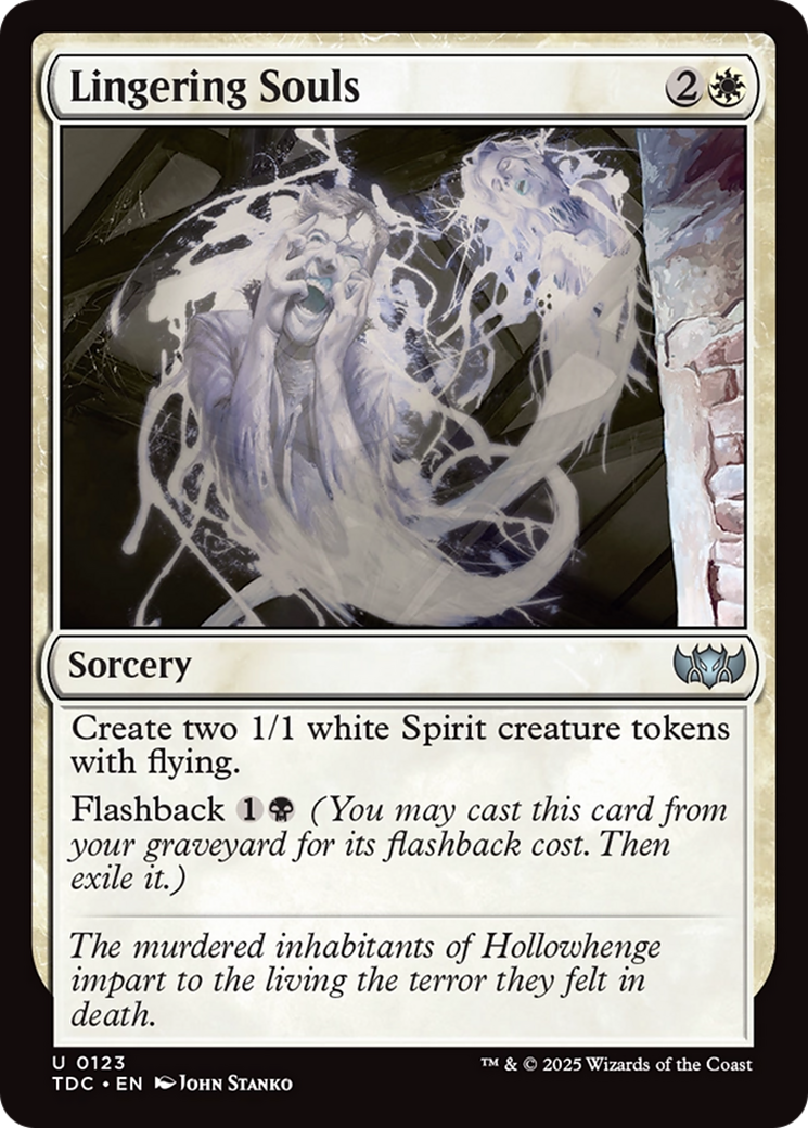 Lingering Souls [Tarkir: Dragonstorm Commander] | Good Games Cannington