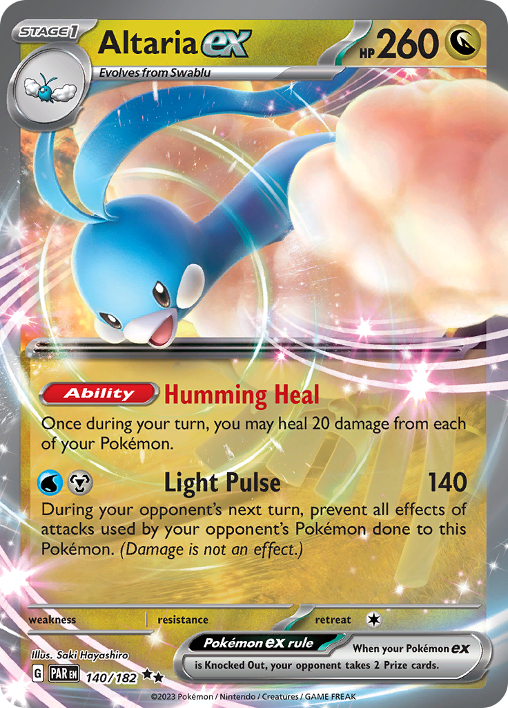Altaria ex (140/182) [Scarlet & Violet: Paradox Rift] | Good Games Cannington