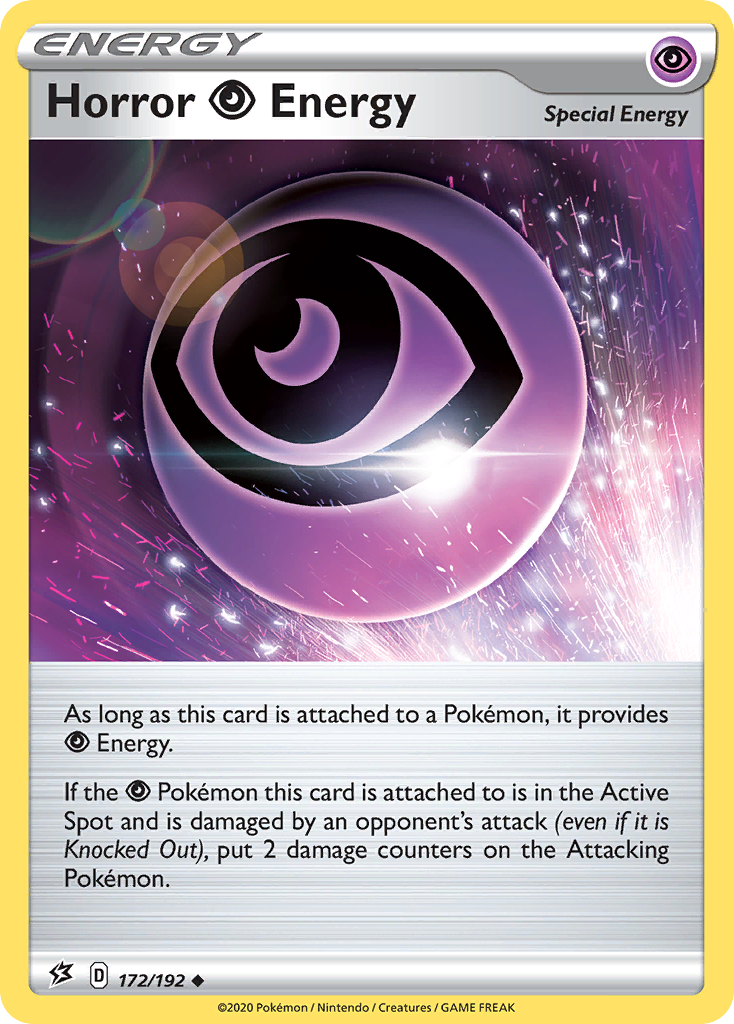 Horror Psychic Energy (172/192) [Sword & Shield: Rebel Clash] | Good Games Cannington