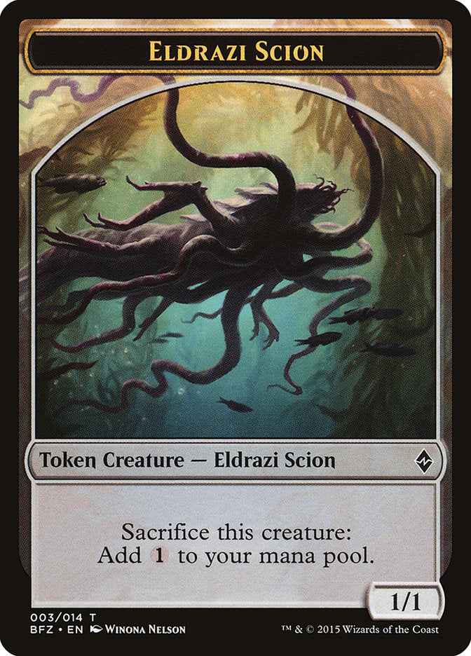 Eldrazi Scion Token (003/014) [Battle for Zendikar Tokens] | Good Games Cannington