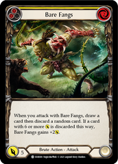 Bare Fangs (Yellow) [EVR009] (Everfest)  1st Edition Normal | Good Games Cannington