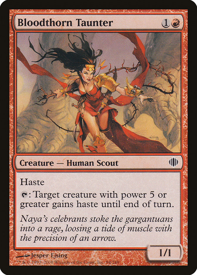 Bloodthorn Taunter 94/249 (Shards of Alara)  | Good Games Cannington