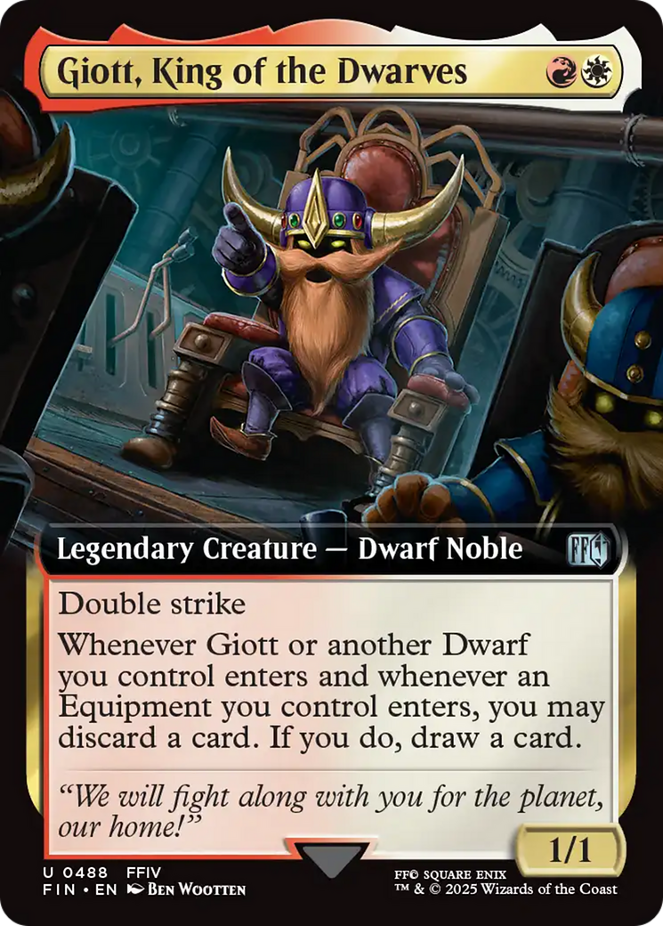 Giott, King of the Dwarves (Extended Art) [FINAL FANTASY] | Good Games Cannington
