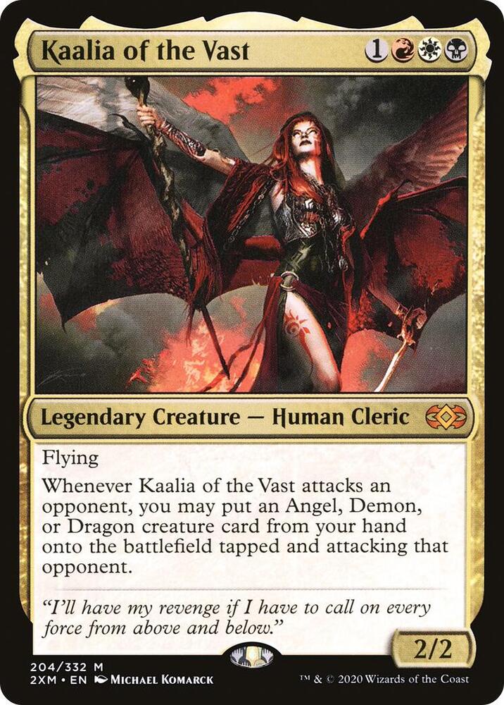 Kaalia of the Vast 204/332 (Double Masters)  | Good Games Cannington