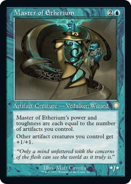 Master of Etherium Retro Frame 86 (Commander: The Brothers' War)  | Good Games Cannington