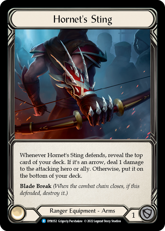 Hornet's Sting [DYN152] (Dynasty)  Rainbow Foil | Good Games Cannington