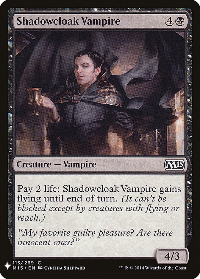 Shadowcloak Vampire [Mystery Booster] | Good Games Cannington
