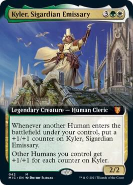 Kyler Sigardian Emissary Extended Art 42/38 (Commander: Innistrad: Midnight Hunt)  | Good Games Cannington