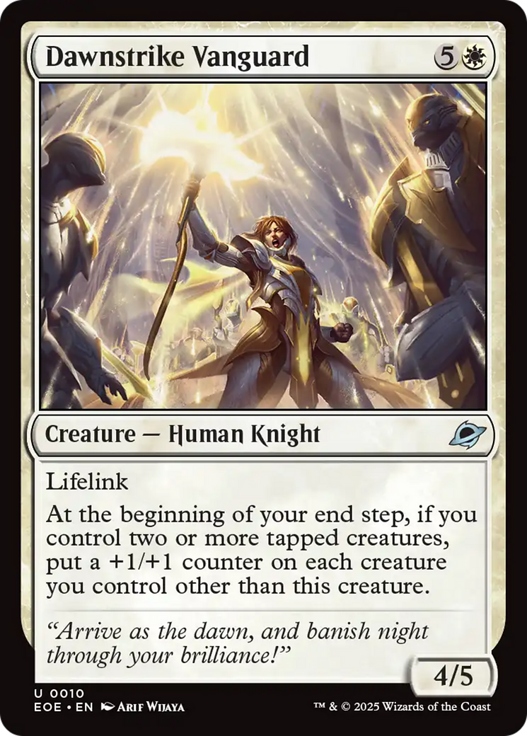 Dawnstrike Vanguard [Edge of Eternities] | Good Games Cannington